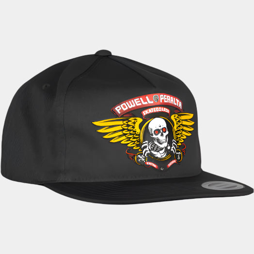 WINGED RIPPER CAP BLACK
