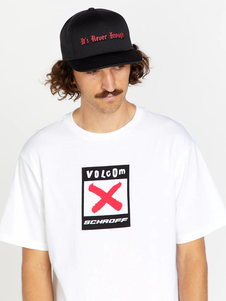 SCHROFF X VOLCOM CHEESE CAP BLACK