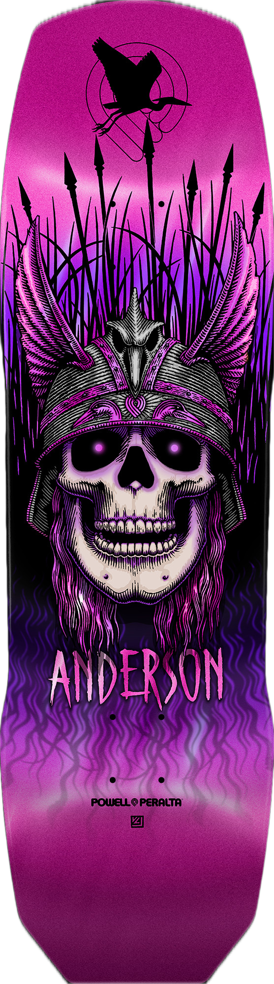 FLIGHT PRO SHAPE 290 ANDY ANDERSON HERON PURPLE DECK