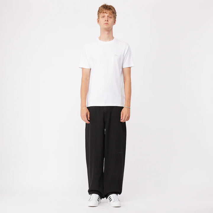 CURSIVE SMALL LOGO TEE WHITE
