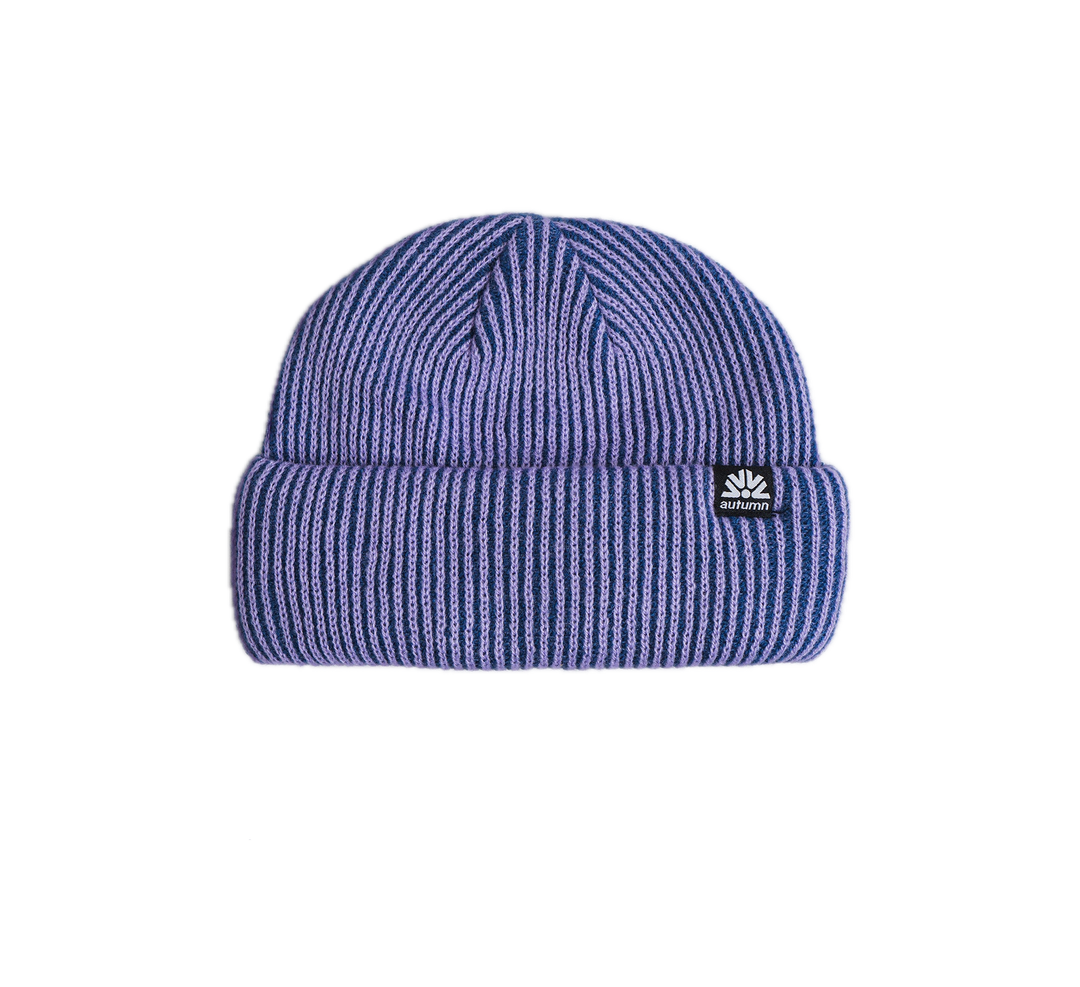 CORD DOUBLE ROLL BEANIE
