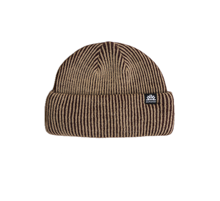 CORD DOUBLE ROLL BEANIE