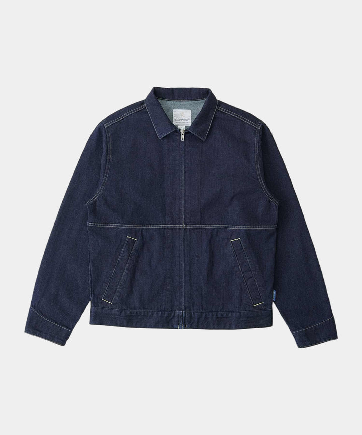 JAPANESE SLUB DENIM JACKET INDIGO