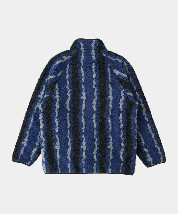 RIPPLE SHERRPA JACKET NAVY