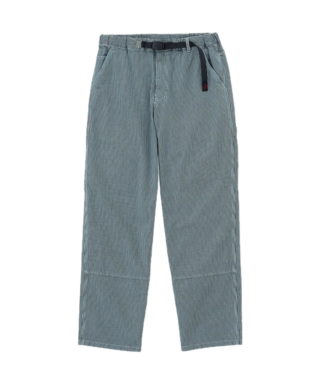 Light blue pants with a belt 