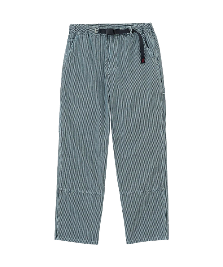 Light blue pants with a belt 