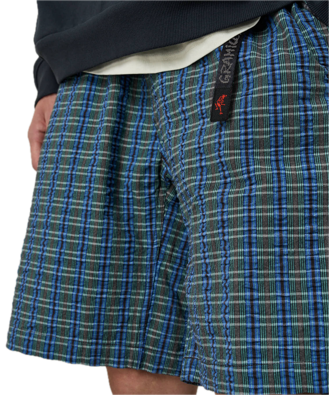 O.G. G-SHORT SEERSUCKER PLAID
