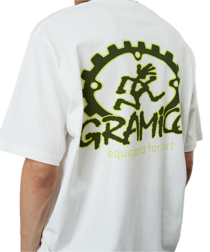 EQUIPPED FOR DIRT TEE WHITE