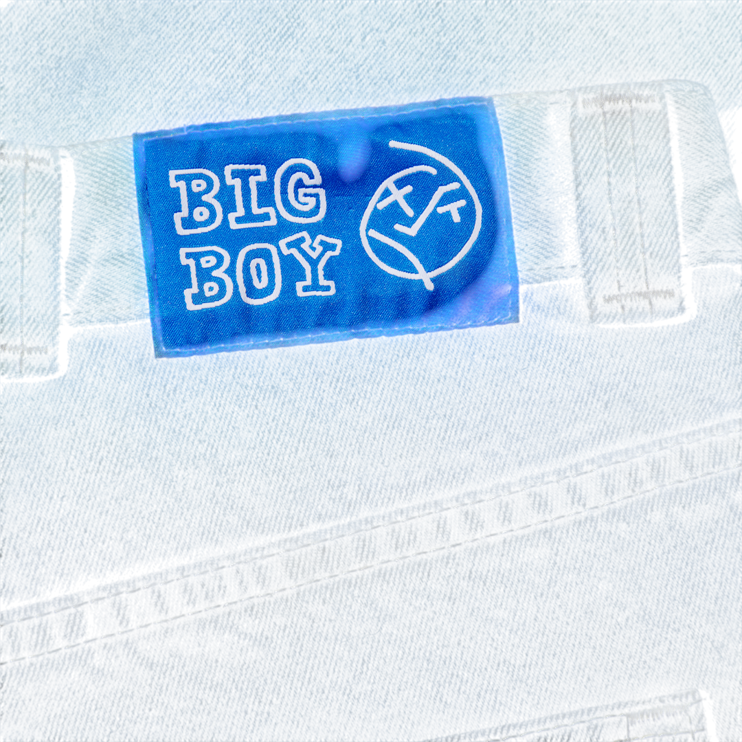 BIG BOY JEANS SILVER BLACK