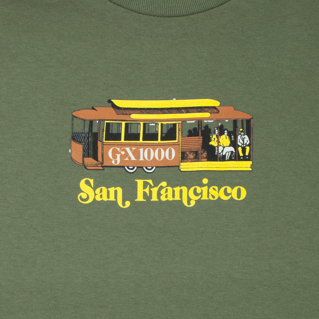 TROLLY TEE MILITARY GREEN