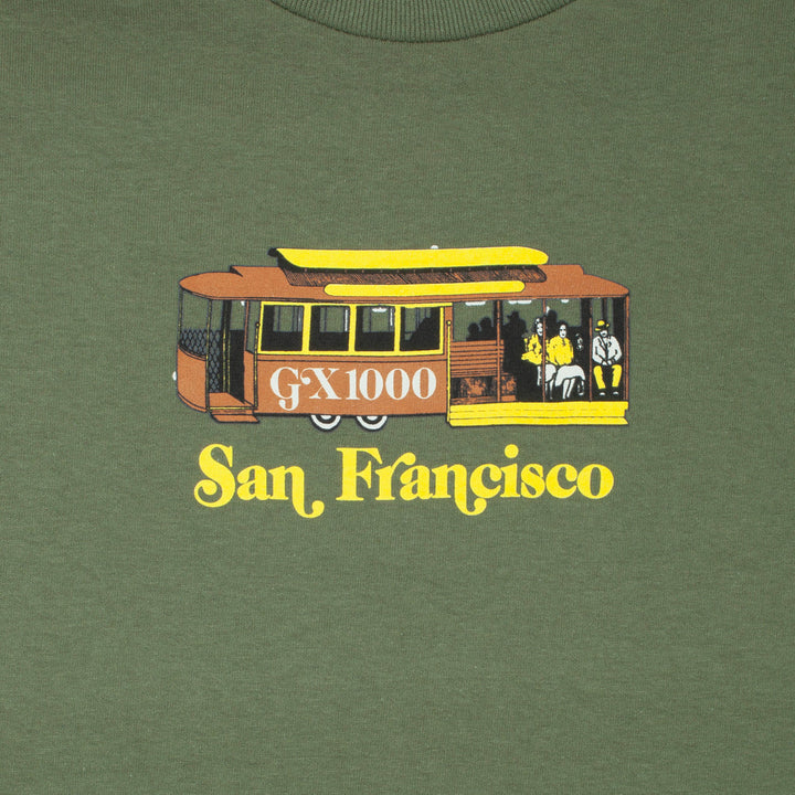 TROLLY TEE MILITARY GREEN