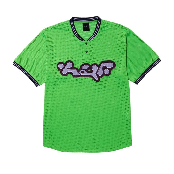 HALFTIME HENLEY JERSEY CLOVER GREEN