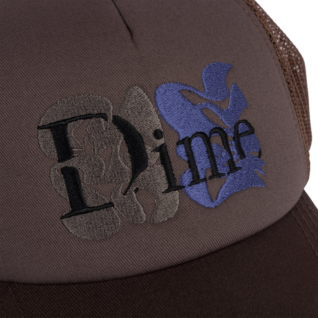 CLASSIC DUO TRUCKER CAP BROWN