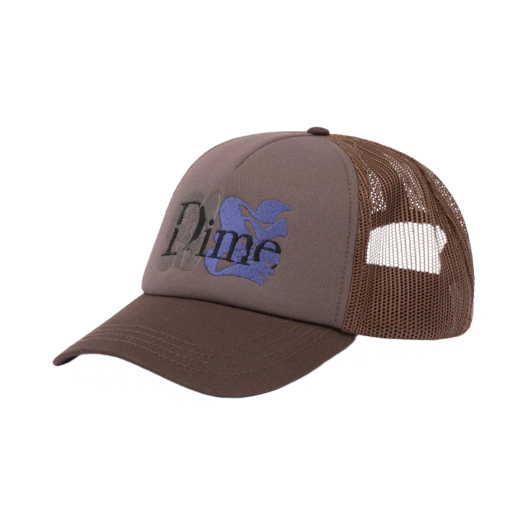 CLASSIC DUO TRUCKER CAP BROWN