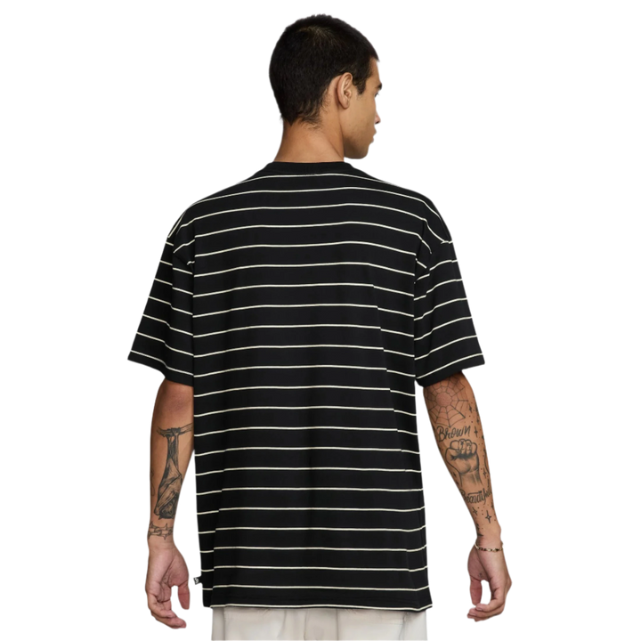 MAX90 STRIPED TEE BLACK