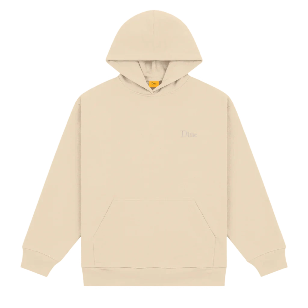 CLASSIC SMALL LOGO HOODIE FOG