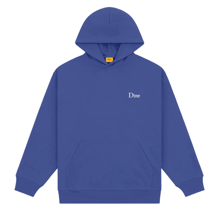 CLASSIC SMALL LOGO HOODIE INDIGO