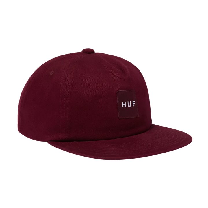 HUF SET BOX SNAPBACK CRIMSON
