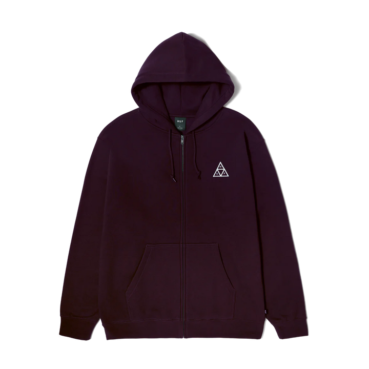 SET FULL ZIP HOODIE RAISIN