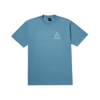 TRIPLE TRIANGLE TEE SLATE BLUE