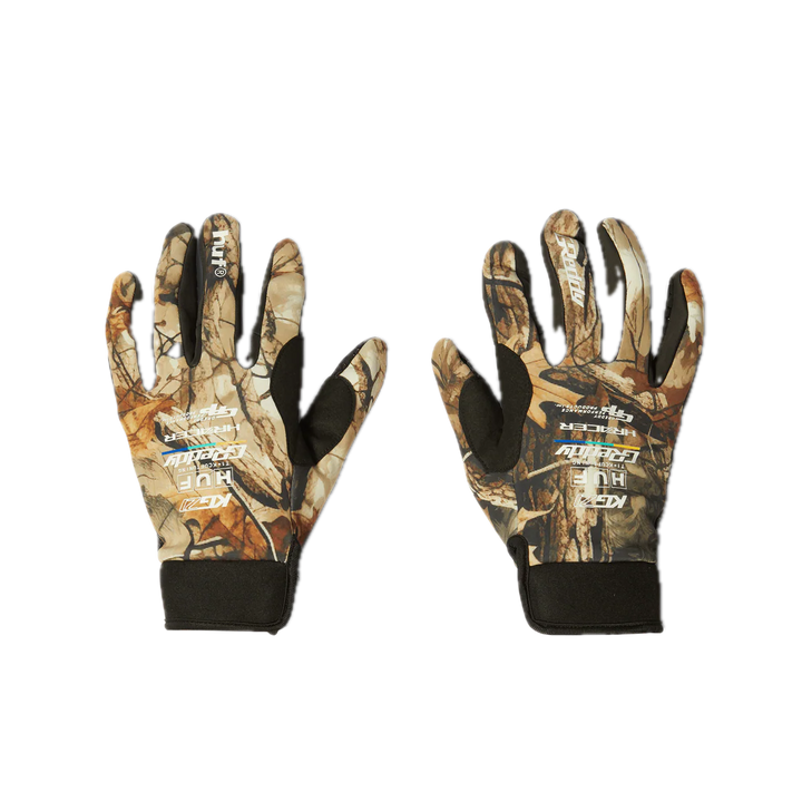 HUF X GREDDY RACING GLOVES CAMO