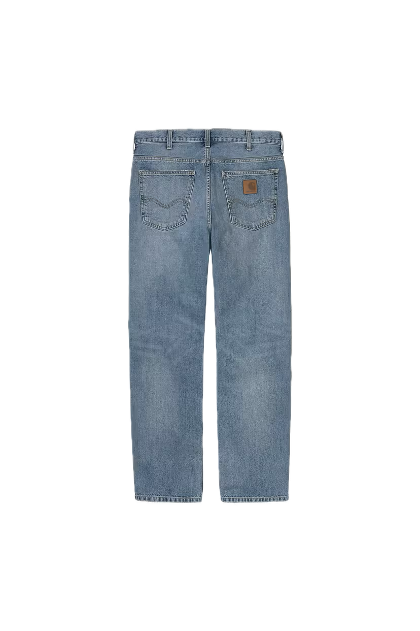 MARLOW PANT BLUE WORN BLEACHED