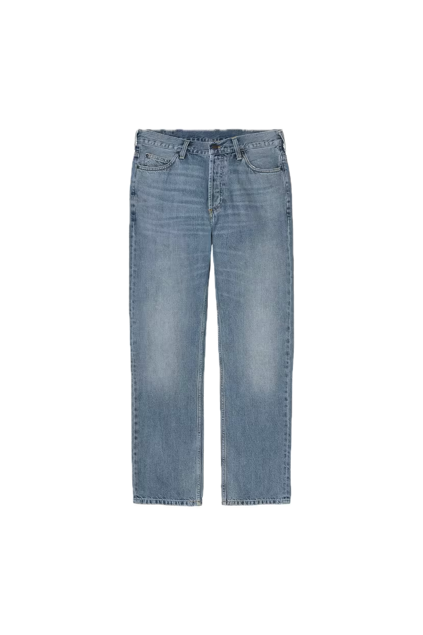 Carhartt Marlow Pant Blue Worn Bleached Front