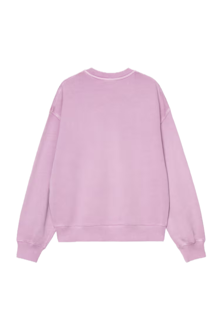 CARHARTT W'NELSON SWEATSHIRT GENTLE PURPLE GARMENT DYED BACK