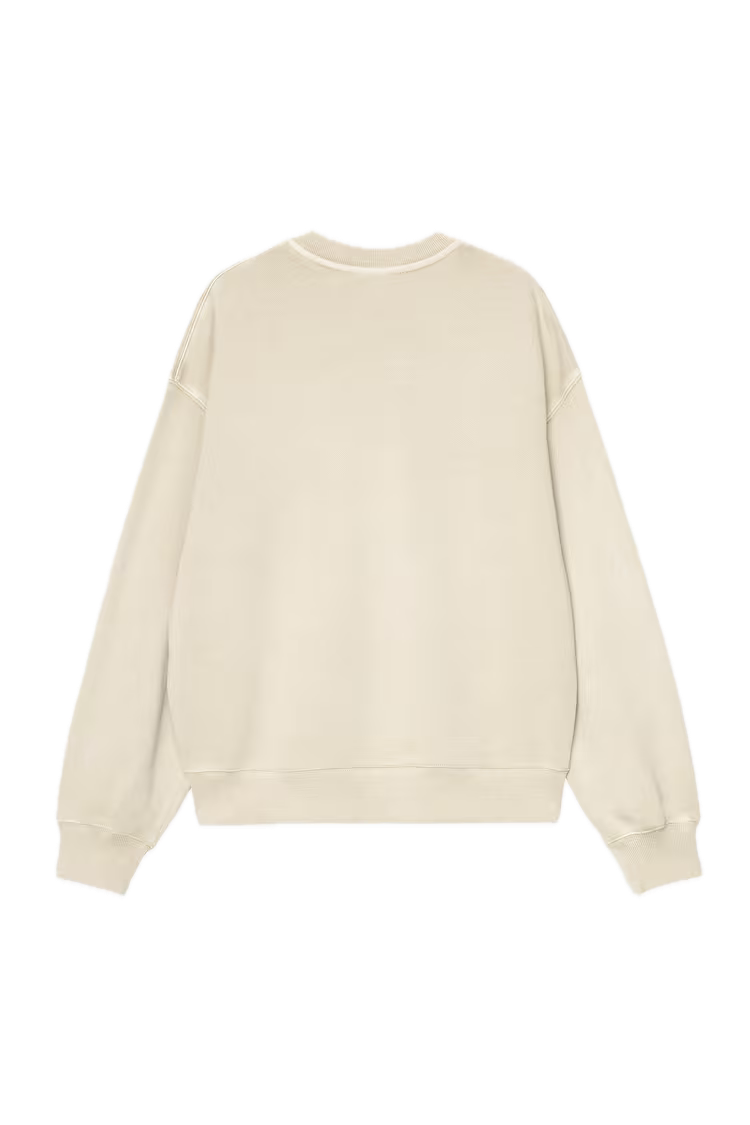 CARHARTT W'NELSON CREWNECK STONE GARMENT DYED BACK