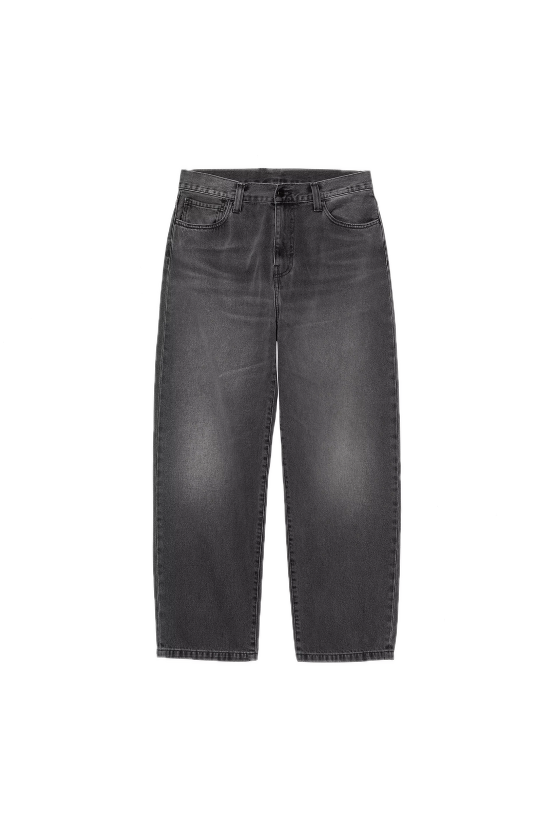 Black jeans on a white background