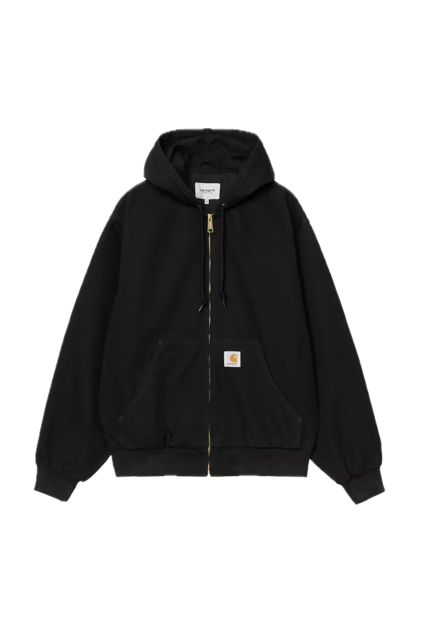 Carhartt OG Active Jacket Black Front