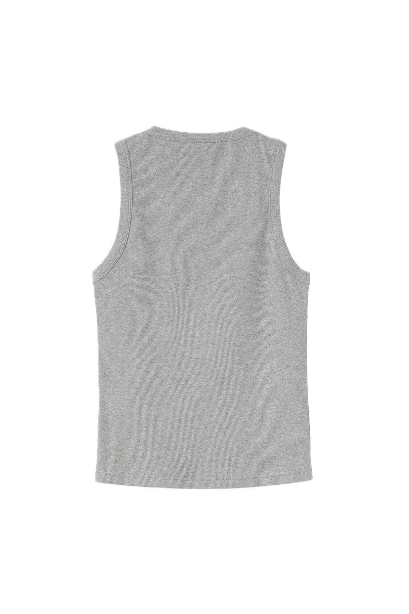 CARHARTT W'PHILIPS A-SHIRT GREY HEATHER BACK