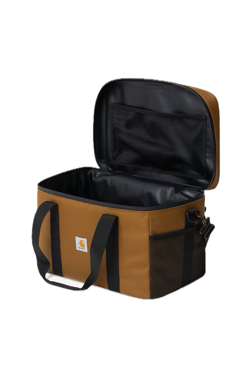 CARHARTT COOLER BAG HAMILTON BROWN OPEN