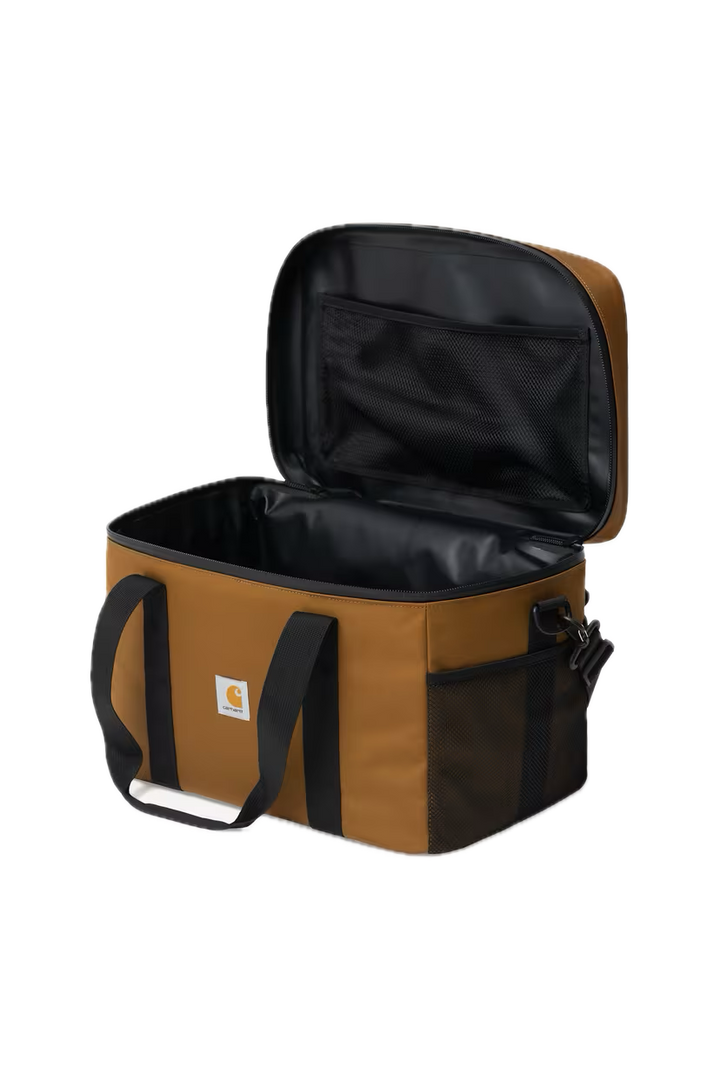 CARHARTT COOLER BAG HAMILTON BROWN OPEN