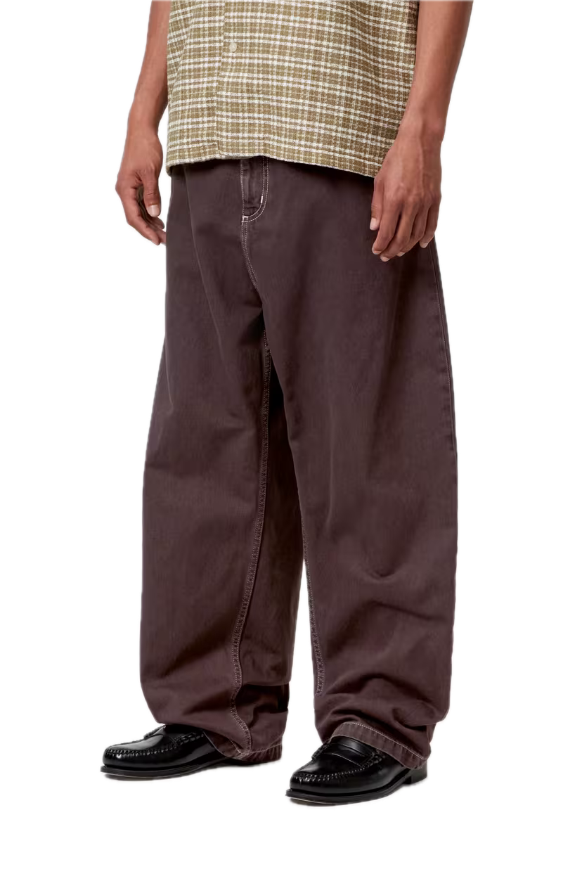 CRHARTT BRANDON PANT SHALE STONE DYED BAGGY JEANS DETAIL