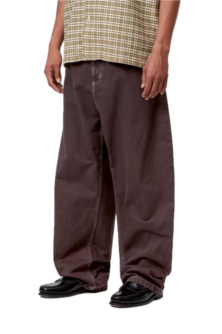 CRHARTT BRANDON PANT SHALE STONE DYED BAGGY JEANS DETAIL