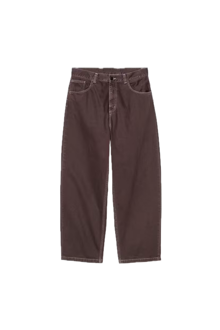 CRHARTT BRANDON PANT SHALE STONE DYED BAGGY JEANS FRONT