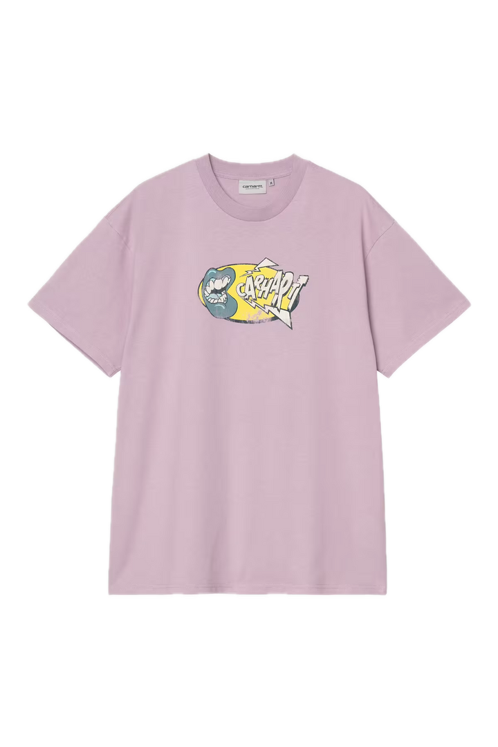 LOUDER TEE PINK FOG
