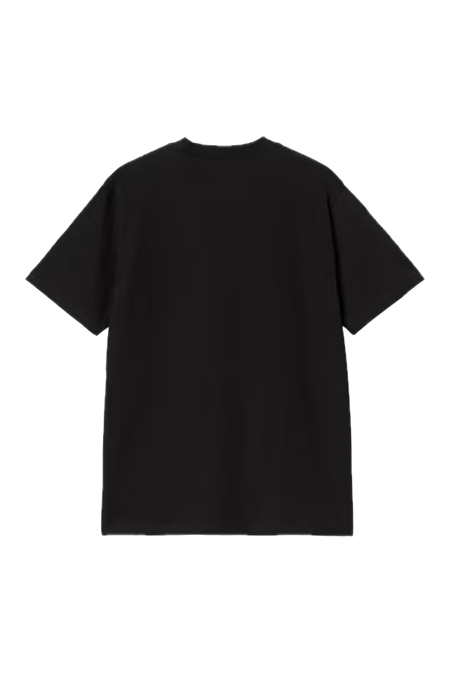 SOLAR CHROME SCRIPT TEE BLACK
