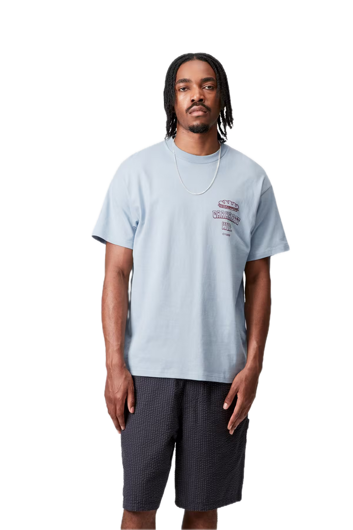 SANDWICH TEE BLUE FOG