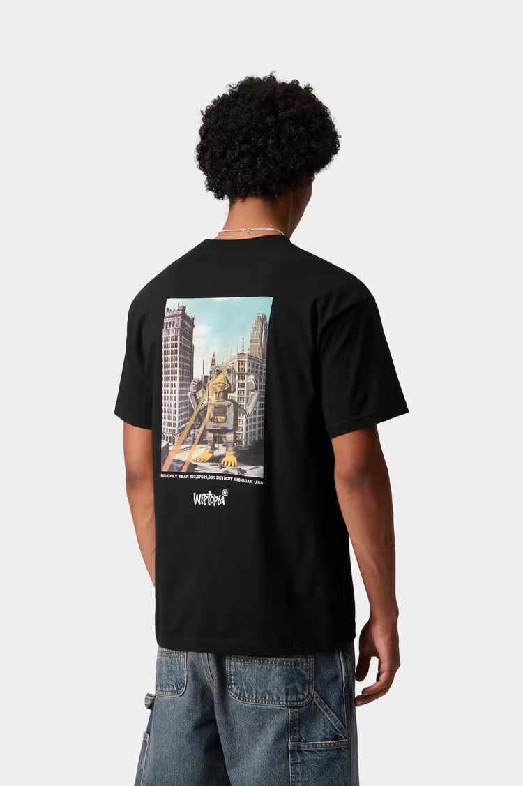 WIPTOPIA TEE BLACK