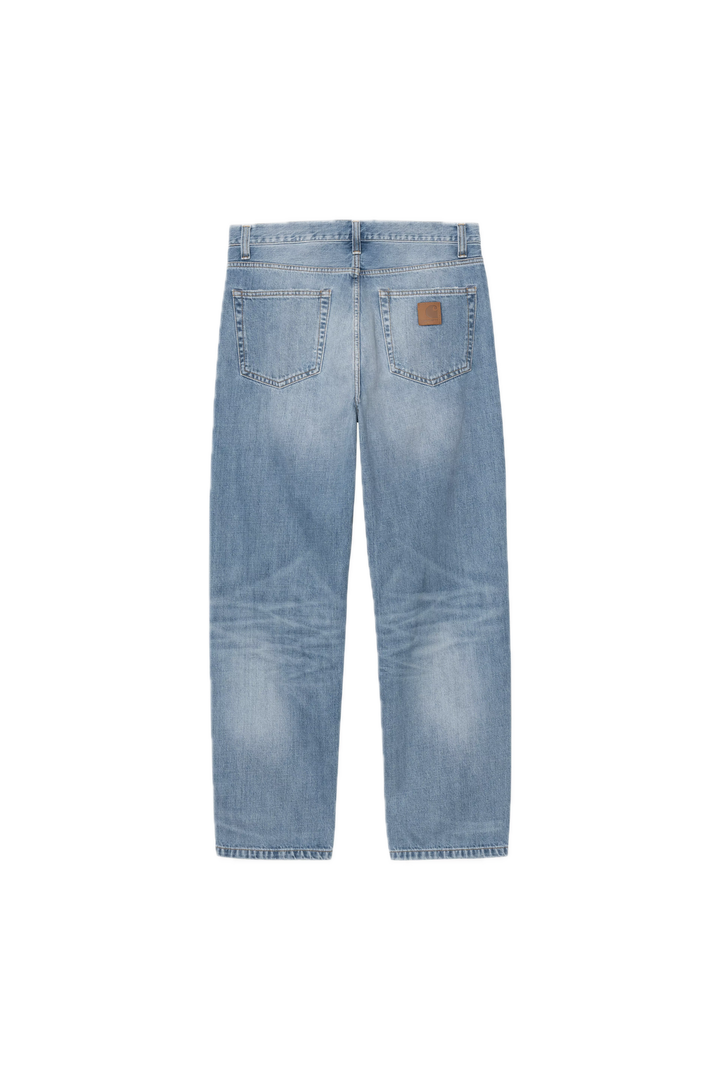 AARON PANT BLUE BURST WASHED