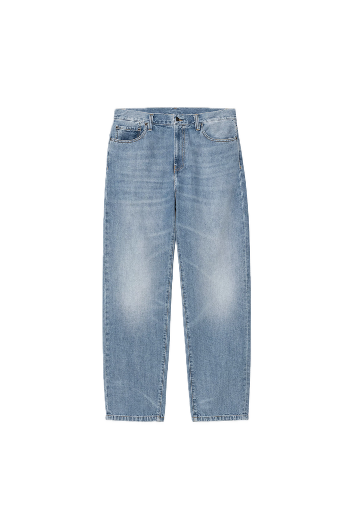 AARON PANT BLUE BURST WASHED