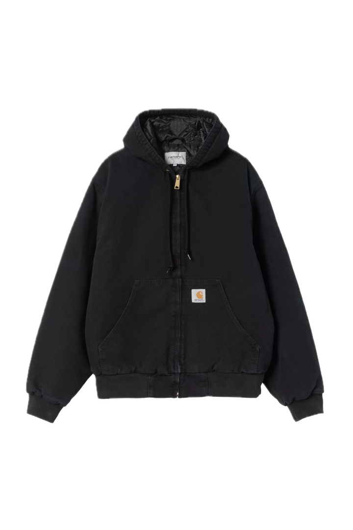 OG ACTIVE JACKET BLACK STONE CANVAS