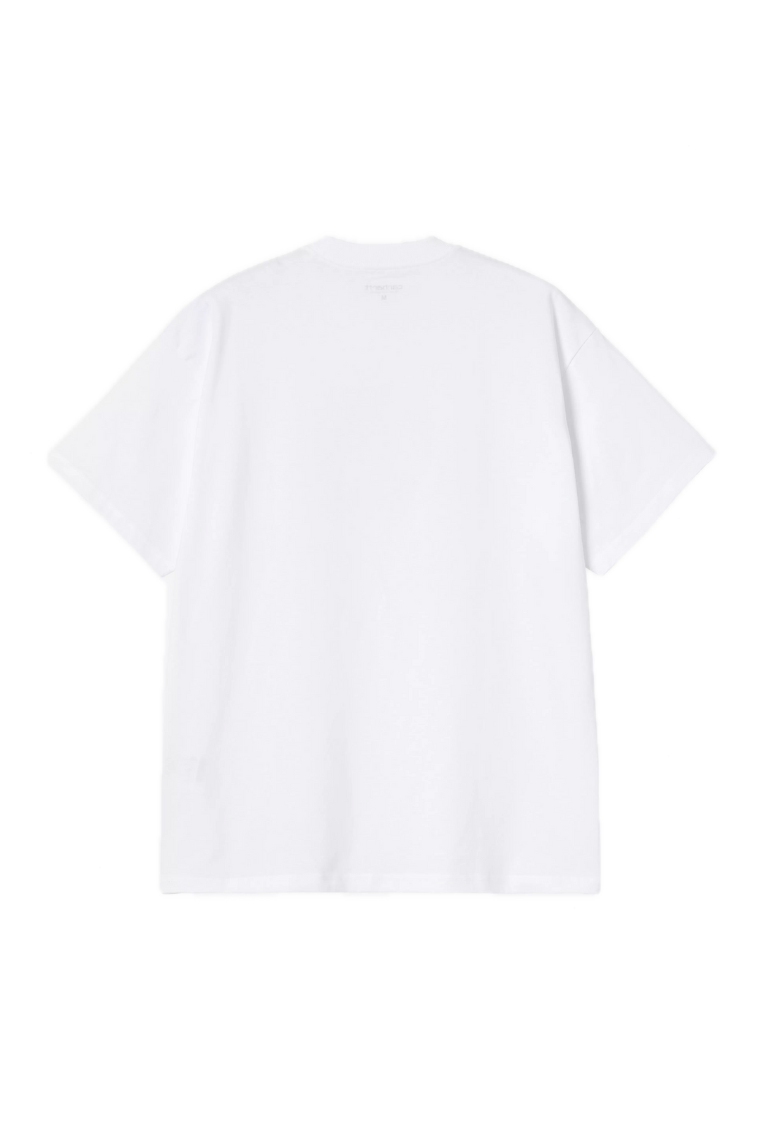 S/S BARBWIRE C TEE WHITE