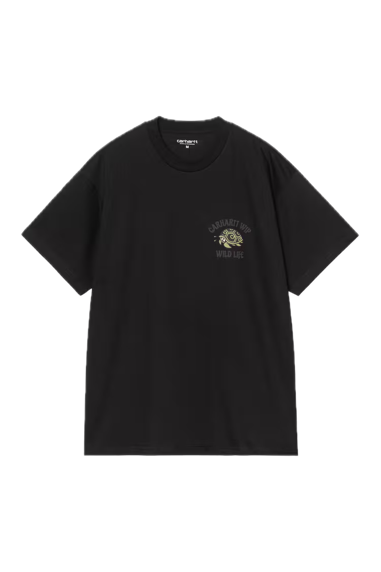 CARHARTT WILD LIFE TEE BLACK FRONT