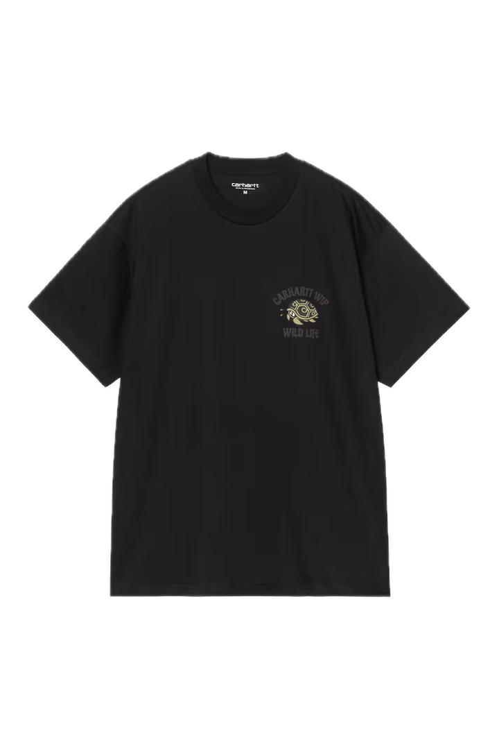 CARHARTT WILD LIFE TEE BLACK FRONT