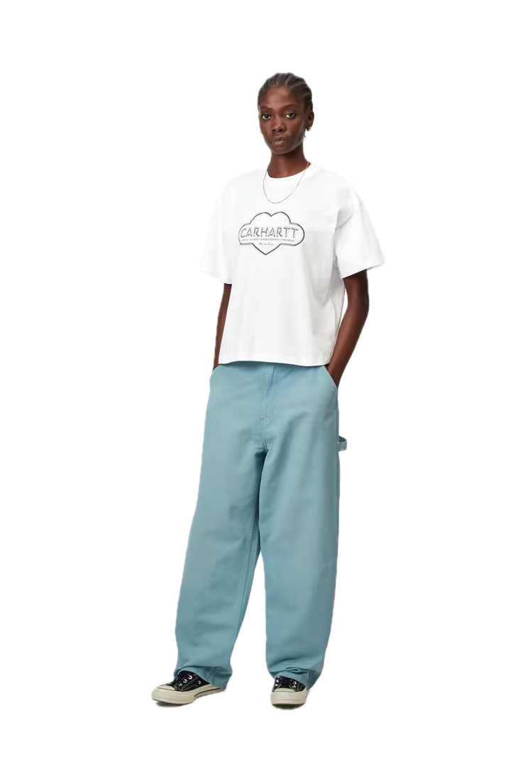 CARHARTT W'CLOUD HEART TEE WHITE CROP FIT FIT