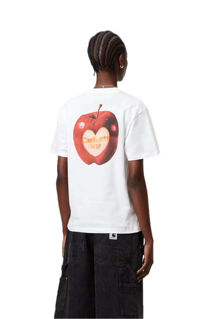 CARHARTZT W'SPOILED TEE WHITE DETAIL BACK