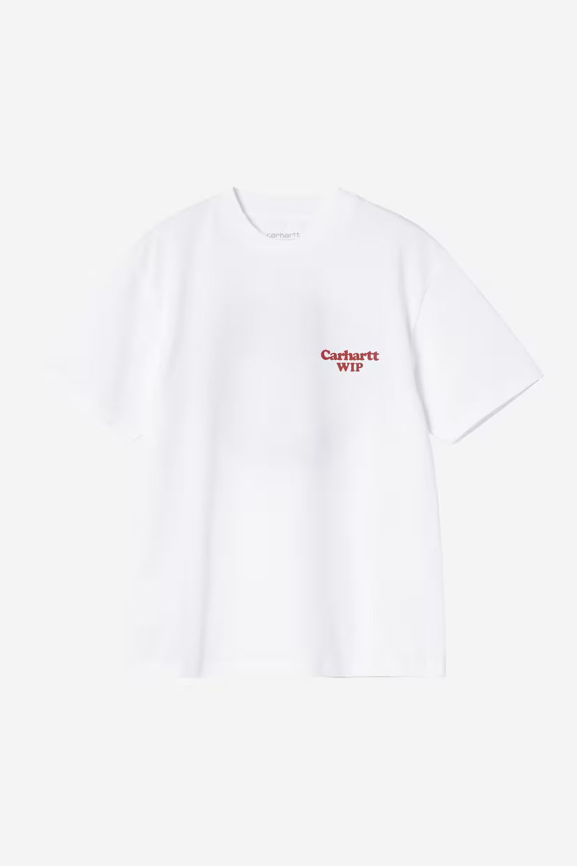 CARHARTZT W'SPOILED TEE WHITE FRONT